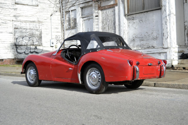 1960 triumph tr3a $100 starting bid no reserve! no reserve! no reserve!