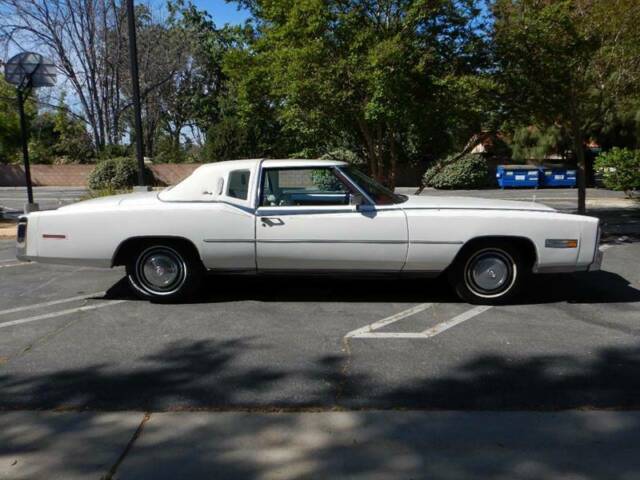 1978 cadillac eldorado biarritz tripple white
