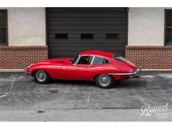 1969 jaguar e-type in wayne, pennsylvania