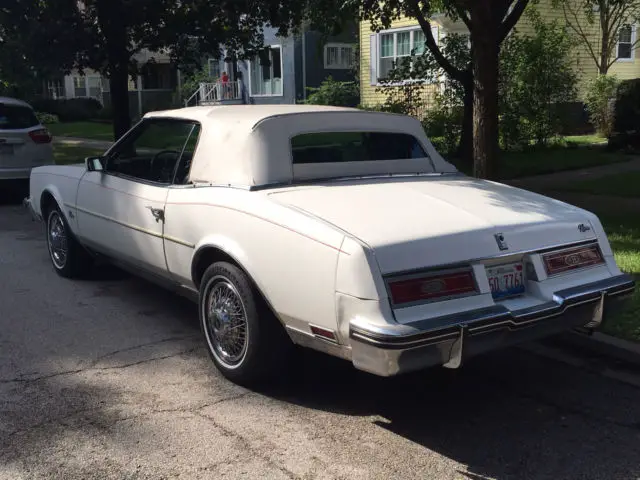 1983 buick riviera convertible garaged and driven 400 miles since 2002