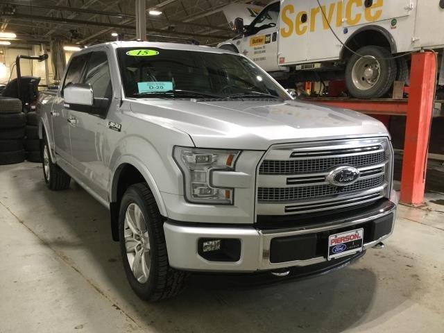 used 2015 ford f150 supercrew platinum aberdeen, sd 57401 for sale in aberdeen, south dakota
