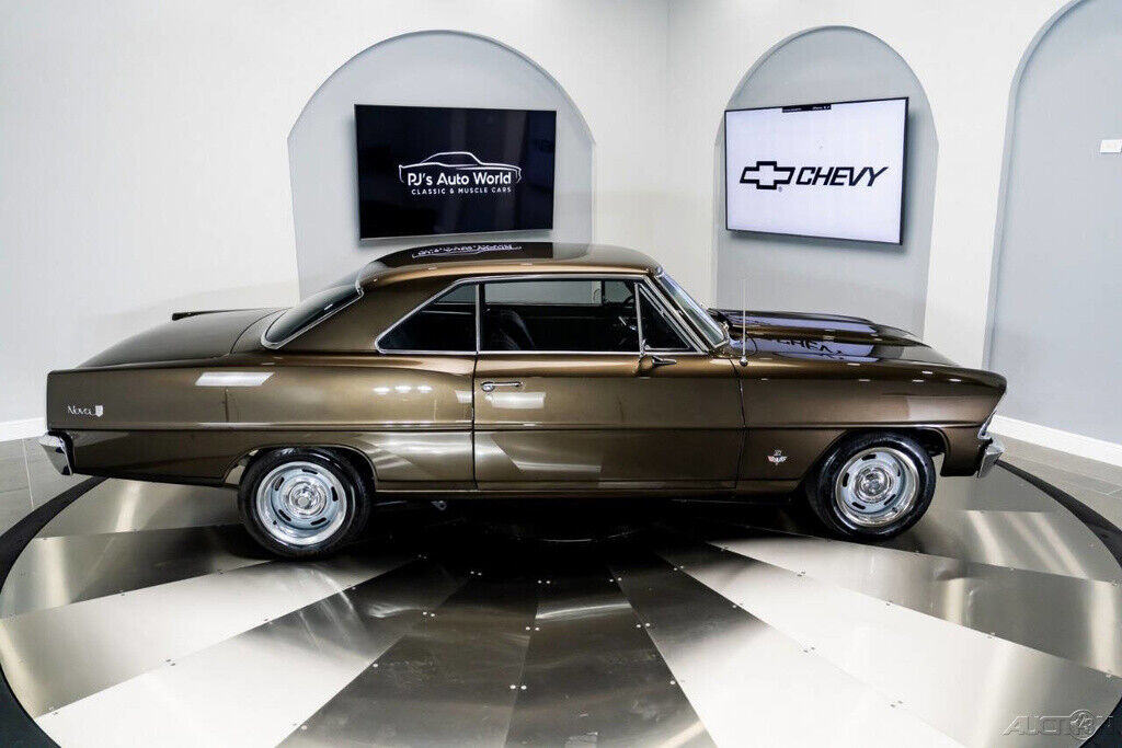 1967 chevrolet nova quick ratio power steering, front power disc brakes, 12 bolt