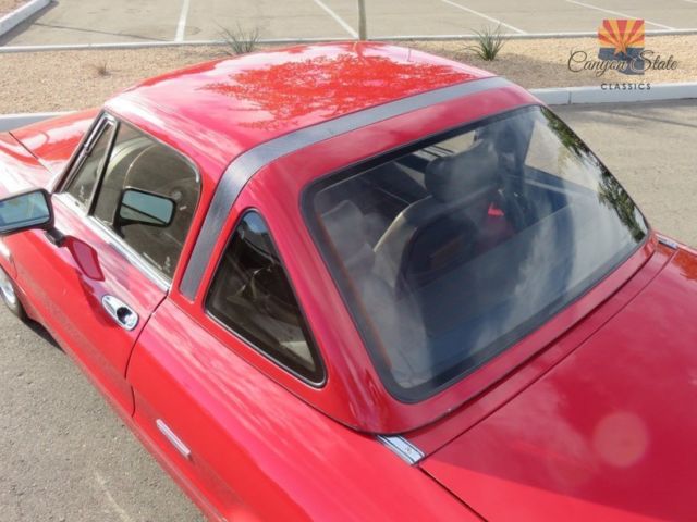 1989 alfa romeo spider quadrifoglio 2.0l 5-spd, hardtop and canvas, original 16k