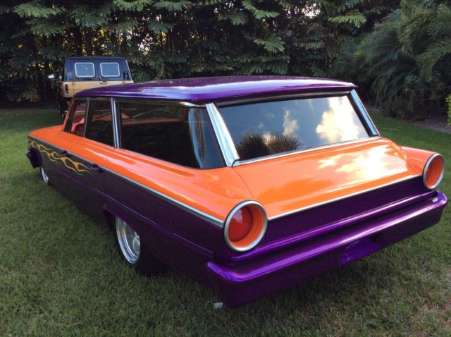 1963 custom ford galaxie wagon top notch $65000 invested
