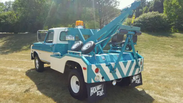 1969 ford f350 4wd holmes 440 wrecker. nut & bolt restoration! (f100, f250)