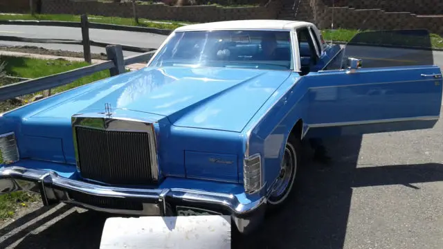 1978 lincoln continental base hardtop 2-door 7.5l