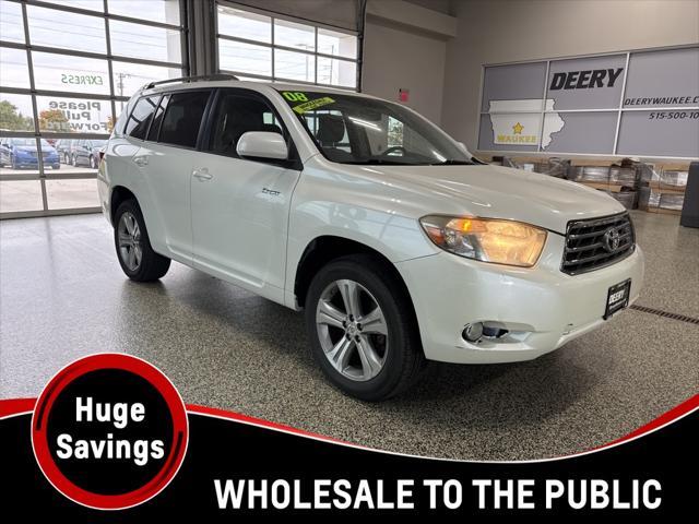 2008 toyota highlander sport
