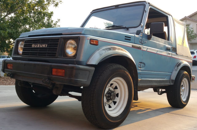 suzuki samurai 4x4 - 1987