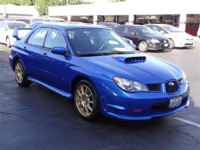 2006 subaru impreza wrx sti in sunnyvale, ca