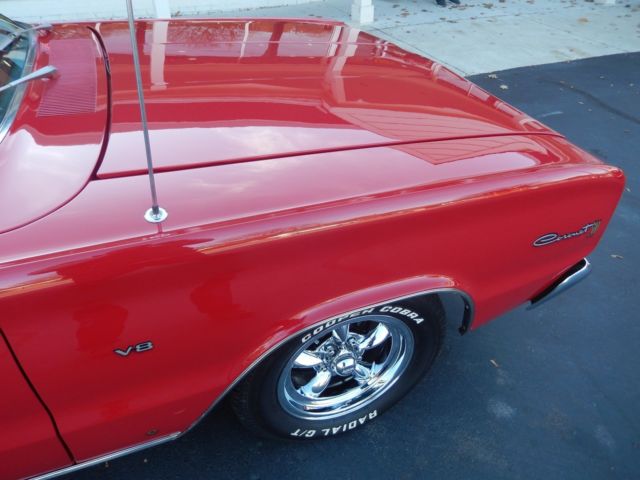 1966 dodge coronet 500 bright red 411 ci mopar muscle