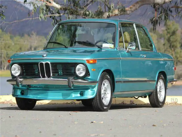 1974 bmw 2002 500 miles green turkish metallic full restoration mint condition