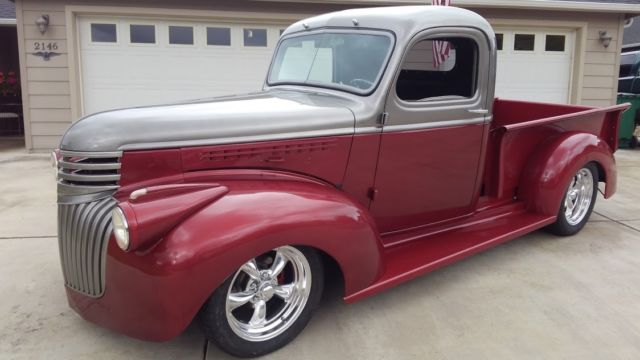 1946 chevy pickup - street rod