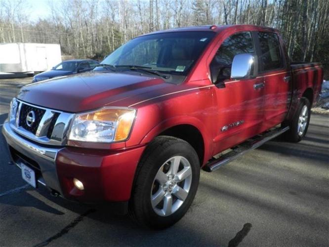 2014 nissan titan sl 4x4 sl 4dr crew cab swb pickup for sale in arundel, maine