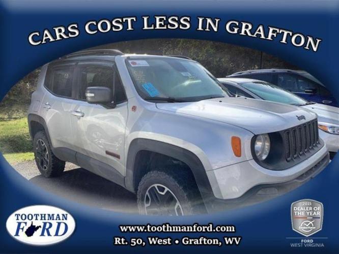 2015 jeep renegade trailhawk 4x4 trailhawk 4dr suv for sale in grafton, west virginia