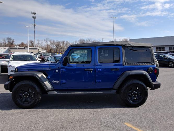 certified 2018 jeep wrangler sport baltimore, md 21224 for sale in baltimore, maryland