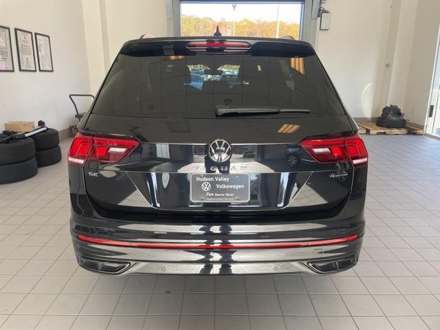 2022 volkswagen tiguan 2.0t se r-line black