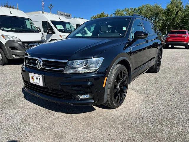 2021 volkswagen tiguan 2.0t se r-line black 4motion