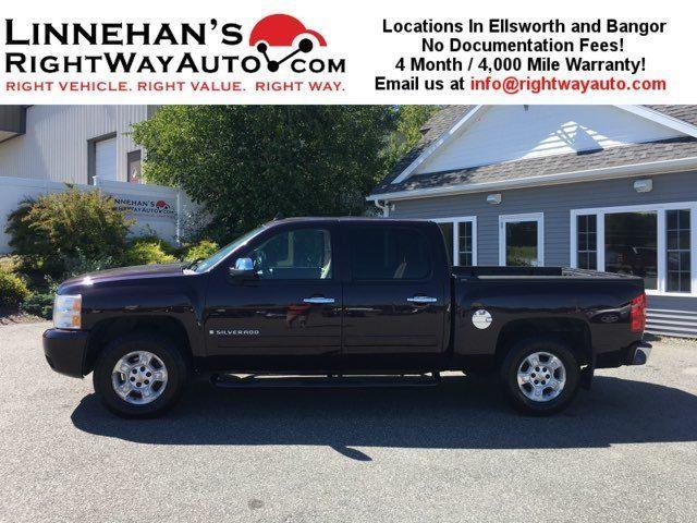2008 chevrolet silverado 1500 lt1 4wd lt1 4dr crew cab 5.8 ft. sb for sale in ellsworth, maine