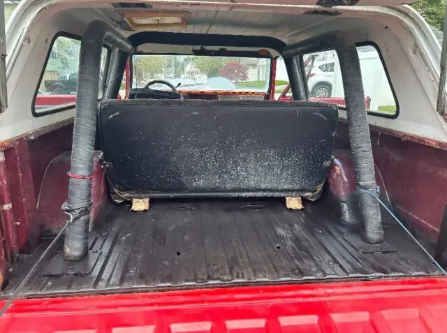 1972 chevrolet blazer k5 suv red 4wd automatic