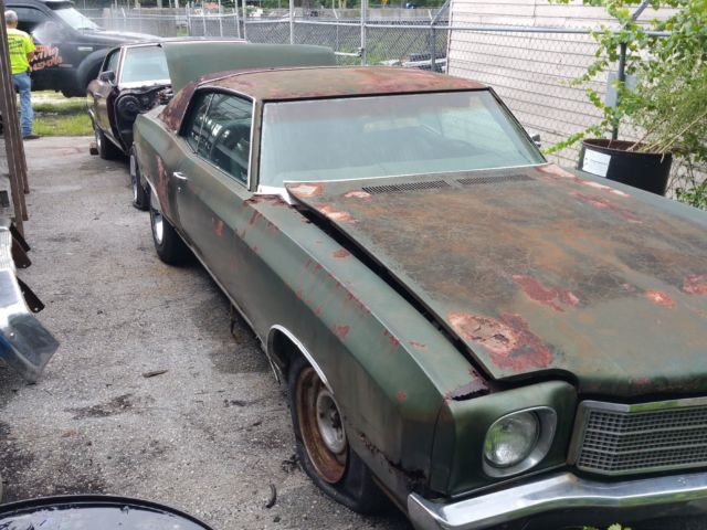 1970 monte carlo ss 454 and 1970 monte carlo donor car