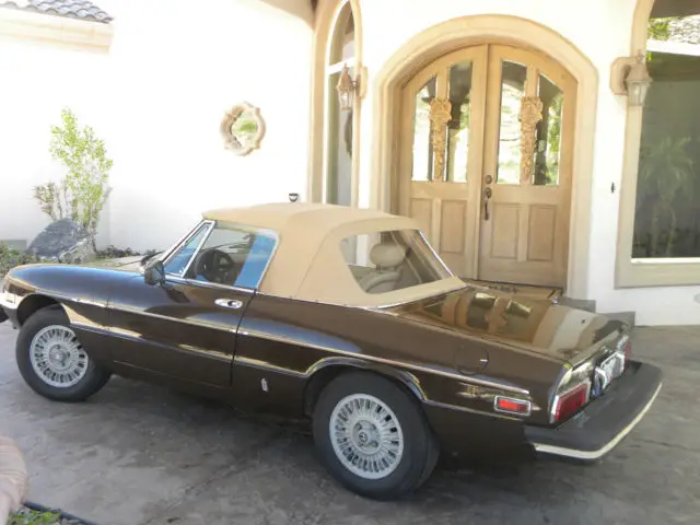 1978 alfa romero spider- 28,000 miles