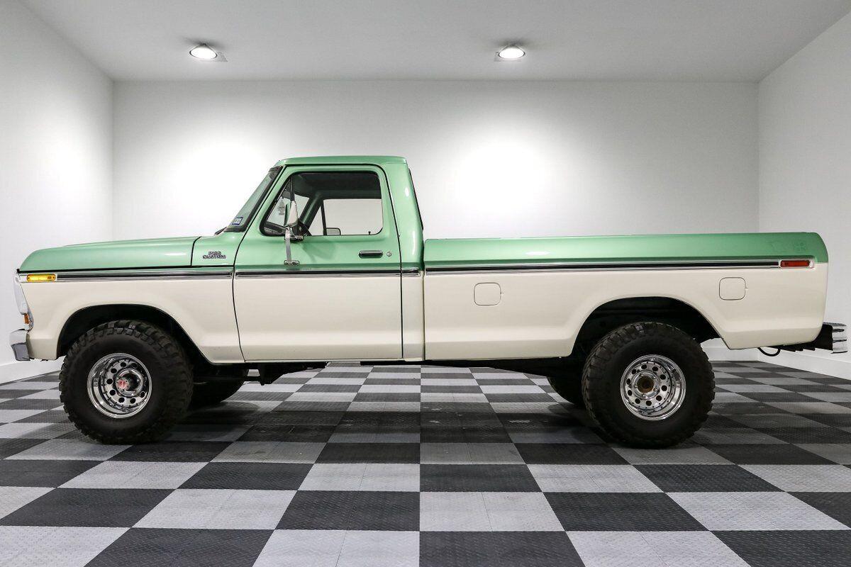 1978 ford f 100 white pickup truck 300 6 cylinder 4 speed
