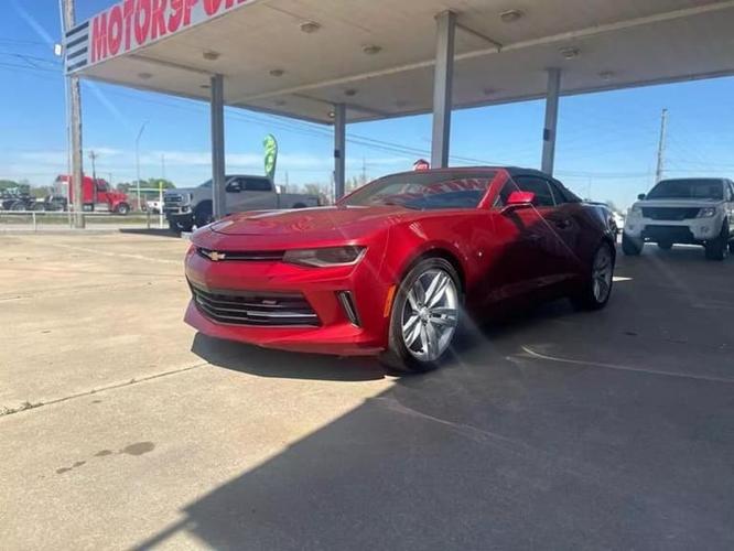 2016 chevrolet camaro lt convertible 2d in bache, oklahoma