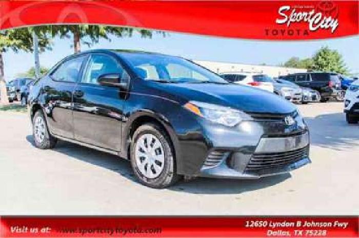 2016 toyota corolla l in dallas, tx