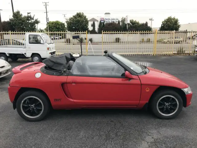 1991 honda beat convertible soft top 656cc 5mt rwd 43000 mi
