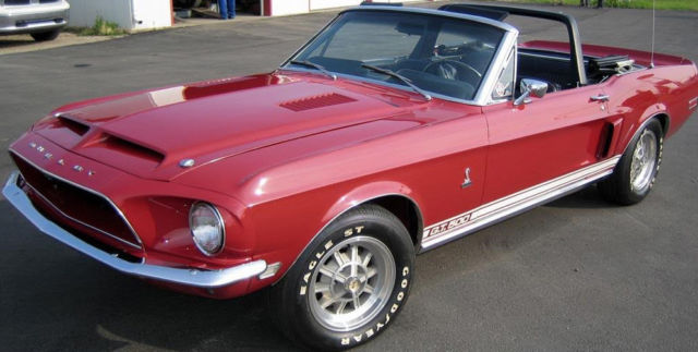 1968 shelby gt500 convertible