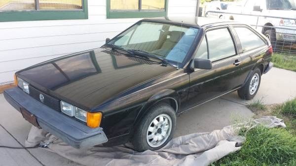 1984 volkswagen scirocco project car, straight