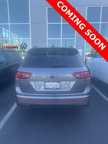 2022 volkswagen tiguan 2.0t se r-line black