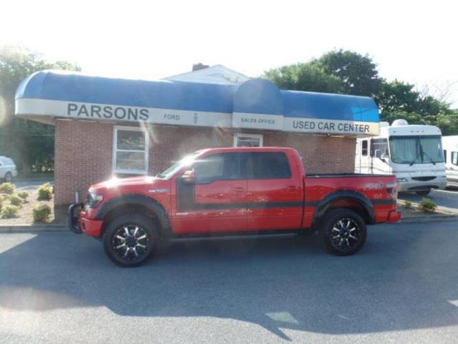 2013 ford f-150 fx4 4x4 fx4 4dr supercrew styleside 6.5 ft. sb for sale in martinsburg, west virginia