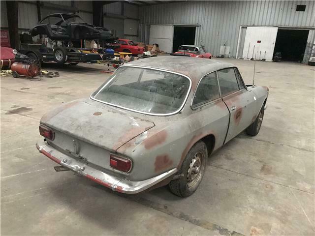 1969 alfa romeo gtv 98175 miles manual