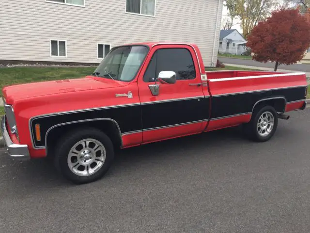 1977 chevy c-10 with gm crate engine