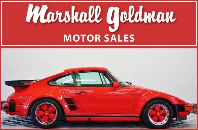 1988 porsche 911 turbo slant nose 27,100 miles service records