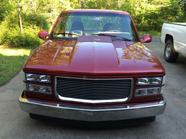 1993 gmc sierra stepside customized