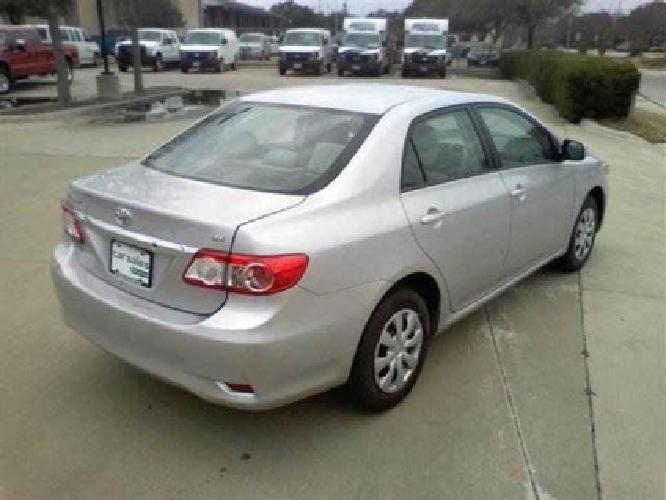 2011 toyota corolla le sedan 4d in plano, tx