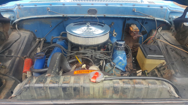 1972 ford f100 custom, 360ci 4-speed, new tires solid west coast truck