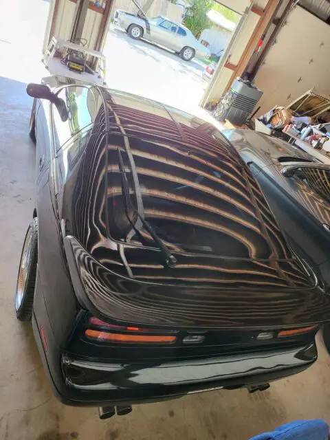 1993 nissan 300zx coupe black rwd manual twin turbo