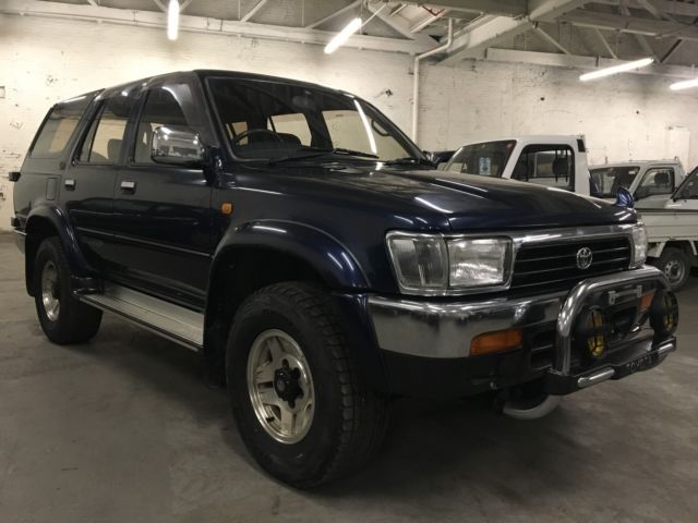 1993 toyota hilux surf 4wd efi turbo diesel manual 5 speed hi-lo at no reserve