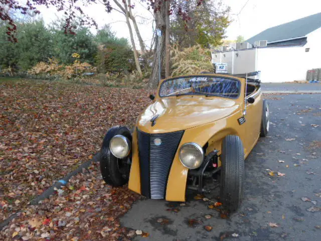 custom built volksrod vert, chopped top , wonder-bug , 1940s hot rod / rat rod
