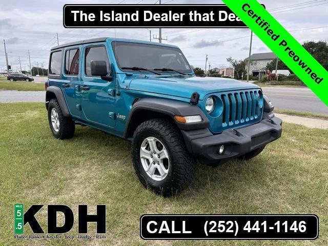 2020 jeep wrangler unlimited sport s 4x4