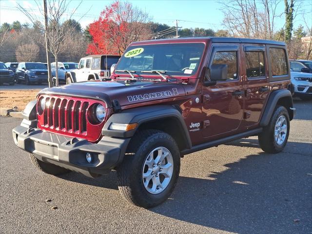 2021 jeep wrangler unlimited islander 4x4