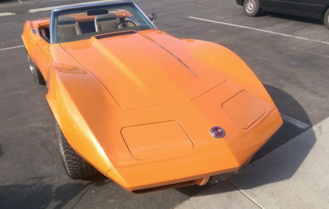 1974 chevrolet corvette convertible l82 250hp auto