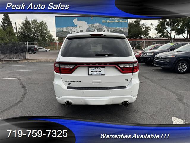 2018 dodge durango r/t