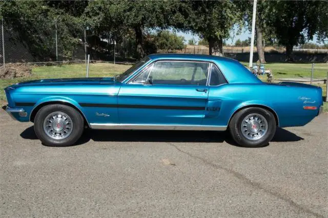 1968 ford mustang gt california special automatic