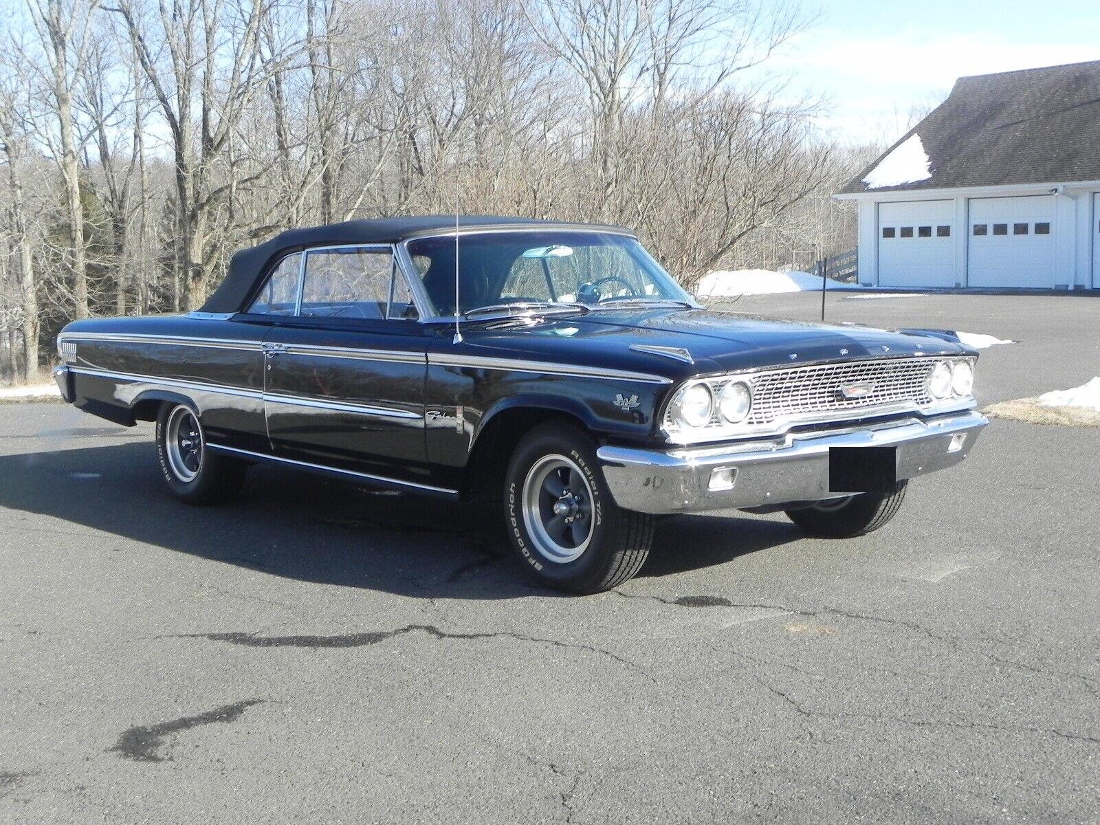 1963 ford galaxie xl super rare 2000 miles since restoration