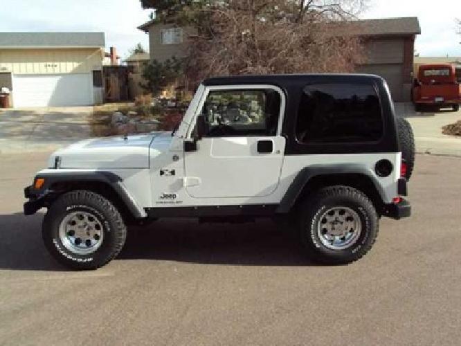 used 2006 jeep wrangler x hardtop 4x4 suv, 41,200 miles in castle rock, co