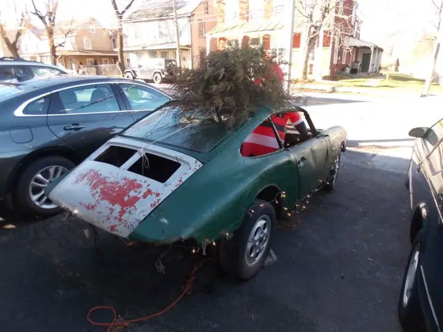 1967 porsche 912 coupe, santa's ride, merry christmas